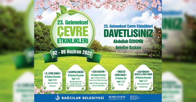 Çevre Haftası şölenle kutlanacak
