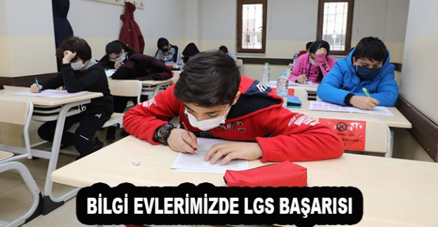 Bilgi Evlerimizde LGS başarısı