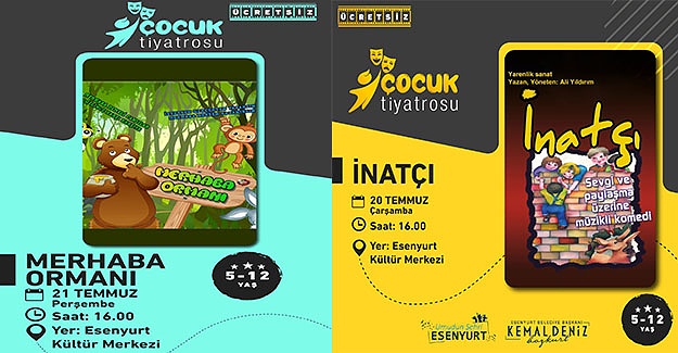 Esenyurtlu Çocuklar Tiyatroya Doyacak
