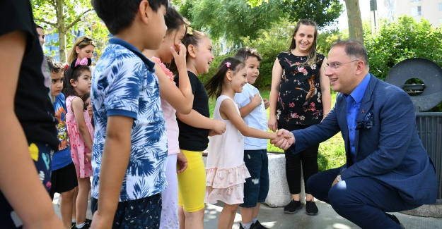 GEZİ TRENLERİ İLK SEFERİNİ BAŞKAN ÇALIK VE ÇOCUKLARLA YAPTI