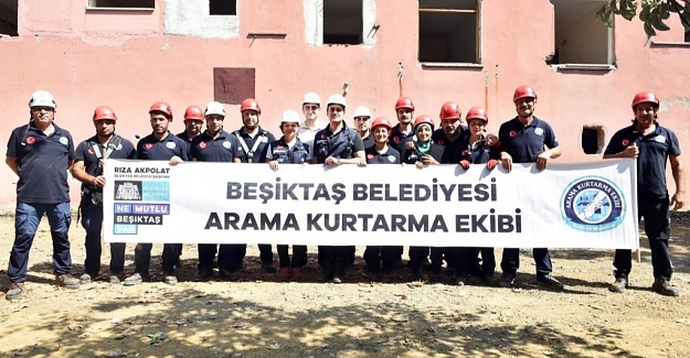 BEŞİKTAŞ BELEDİYESİ’DEN DEPREM TATBİKATI