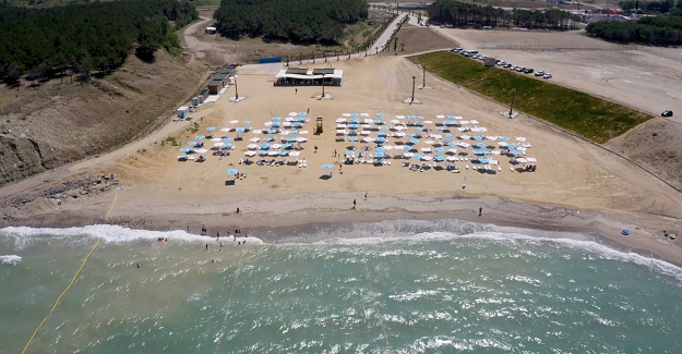 EYÜPSULTAN'IN ARTIK BİR HALK PLAJI VAR: ÇİFTALAN PLAJI