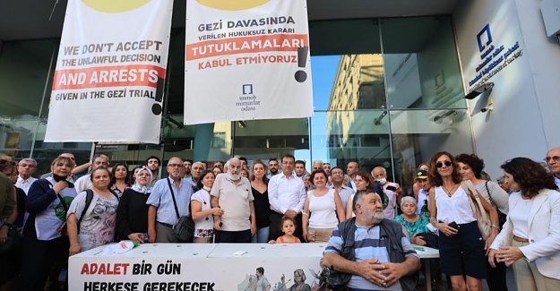 İMAMOĞLU “GEZİ İÇİN ADALET NÖBETİ”NE KATILDI