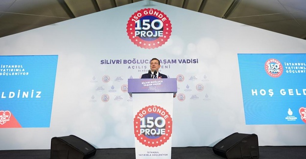 İMAMOĞLU YENİ PROJELERİN MÜJDESİNİ VERDİ