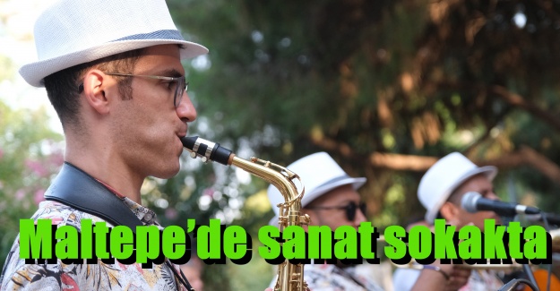 Maltepe’de sanat sokakta