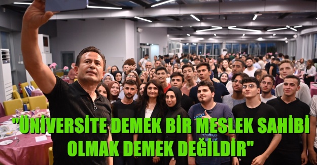 Tuzla Belediye Başkanı Yazıcı’dan üniversiteyi kazanan gençlere: Üniversite demek bir meslek sahibi olmak demek değildir