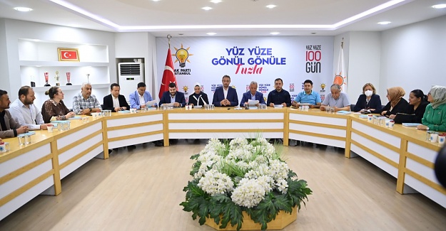 VEKİLLER  ESNAF VE VATANDAŞLARI ZİYARET ETTİ