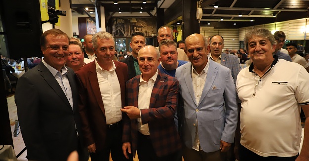 Başkan Akgün Güzelcespor’u birlik ve beraberlik gecesinde yalnız bırakmadı