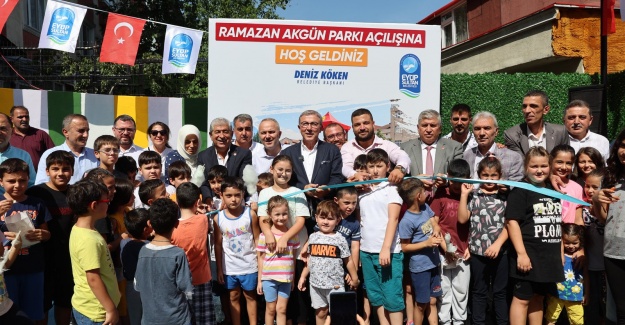 Eyüpsultan’da Muhtar Akgün’ün adı parkta yaşayacak