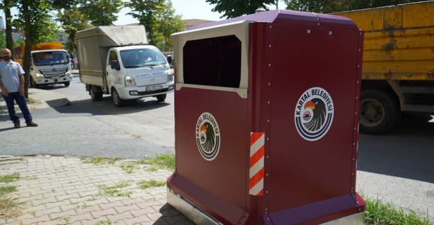 Kartal Belediyesi’nden mahallelere Yeni Nesil Konteyner