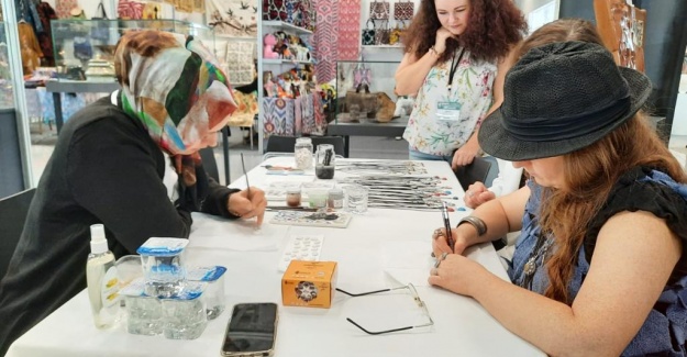 CRAFT İSTANBUL El Sanatları Fuarında Ümraniye Belediyesi'nin eserleri de yer aldı