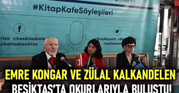Emre Kongar ve Zülal Kalkandelen Beşiktaş’ta Okurlarıyla Buluştu!