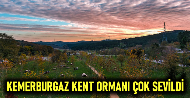 İBB'den kent ormanı büyük ilgi görmeye devam ediyor