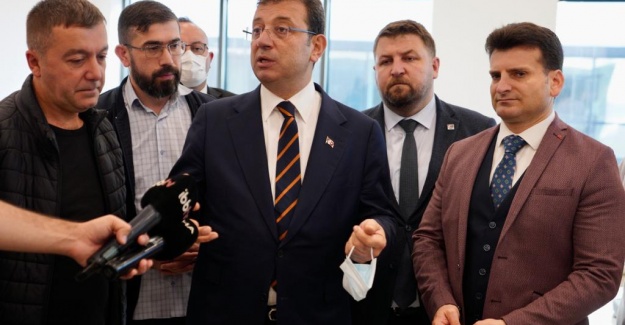 İmamoğlu, Binali Yıldırım ve maden işçilerini hasta yataklarında ziyaret etti