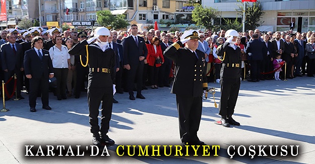 Kartal'da Cumhuriyet çoşkusu