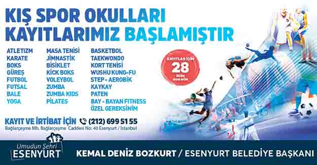 Kış spor okullarının kayıtları başladı