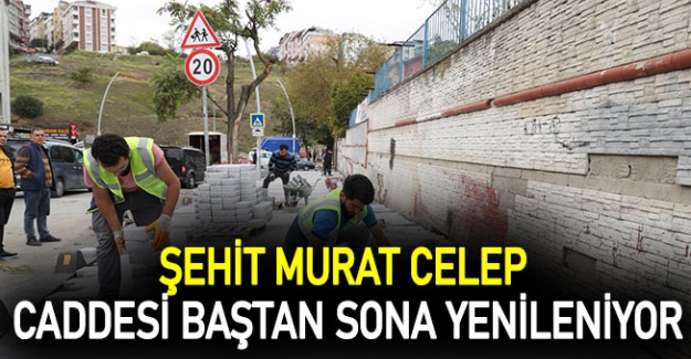 Şehit Murat Celep caddemize prestij kazanıyor