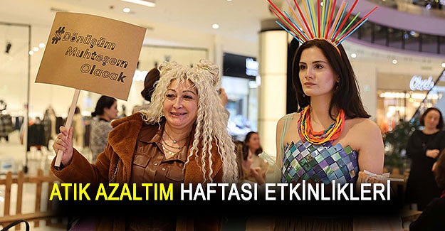 Atık azaltım haftası etkinlikleri