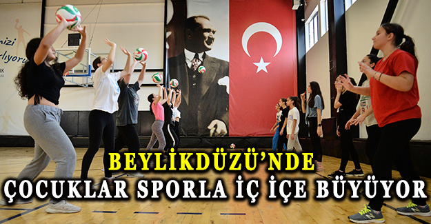 Beylikdüzü’nde çocuklar sporla iç içe büyüyor