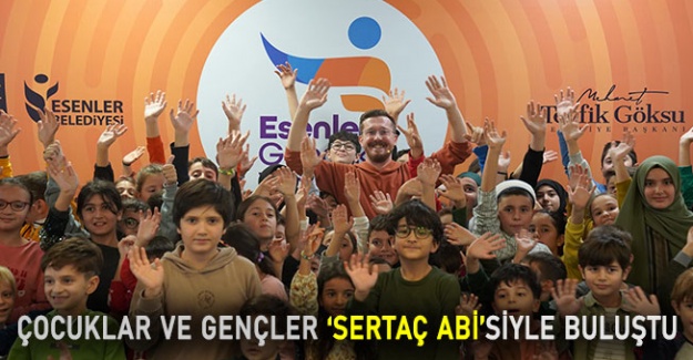 Çocuklar ve Gençler ‘Sertaç Abi’siyle buluştu