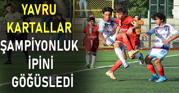 Yavru Kartallar şampiyonluk ipini göğüsledi