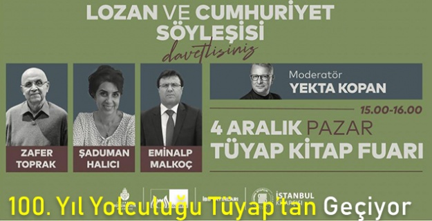 100. Yıl Yolculuğu Tüyap’tan Geçiyor