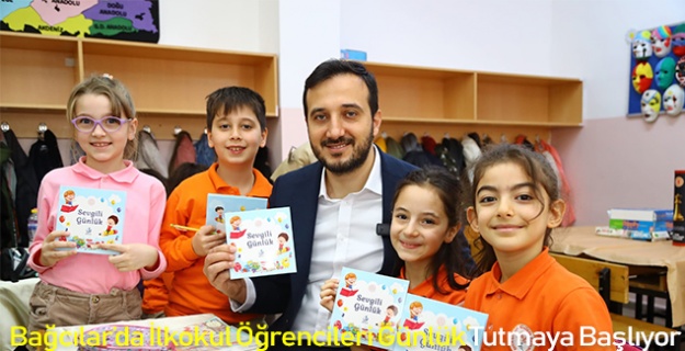 Bağcılar’da İlkokul Öğrencileri Günlük Tutmaya Başlıyor