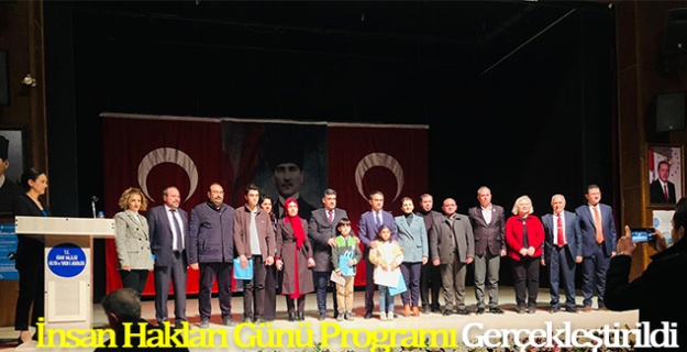 İnsan Hakları Günü Programı Gerçekleştirildi