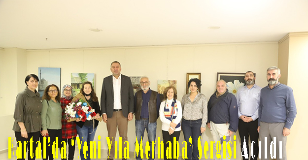 Kartal’da ‘Yeni Yıla Merhaba’ Sergisi Açıldı