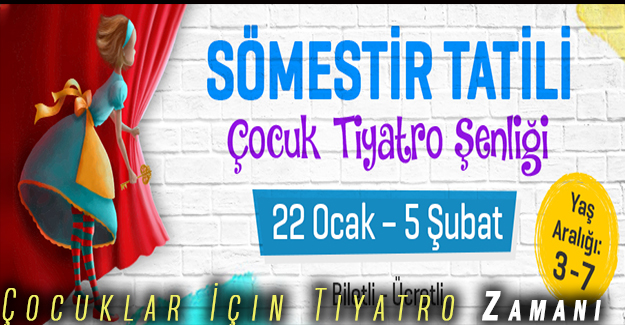 Ataşehir’de çocuklar için tiyatro zamanı