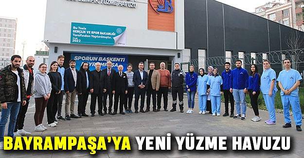 Bayrampaşa’ya Yeni Yüzme Havuzu