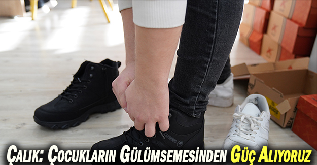 Çalık: Çocukların Gülümsemesinden Güç Alıyoruz
