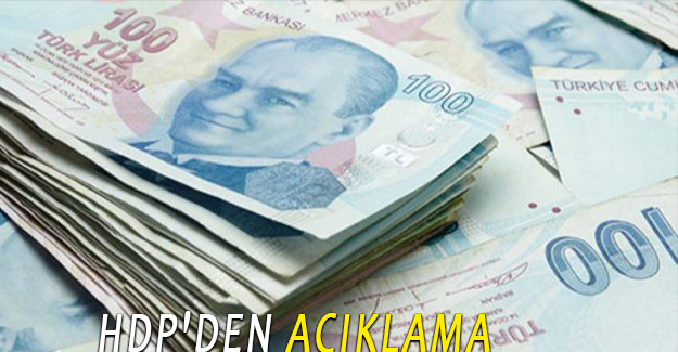HDP'DEN AÇIKLAMA
