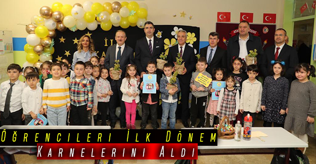 Kreş Öğrencileri İlk Dönem Karnelerini Aldı