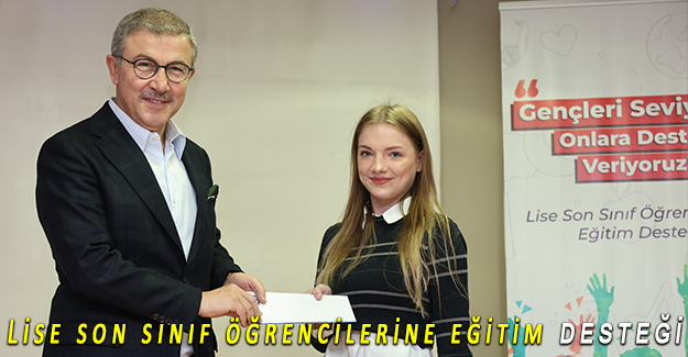 Lise son sınıf öğrencilerine eğitim desteği