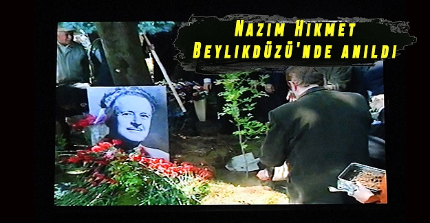 Nazım Hikmet Beylikdüzü'nde anıldı