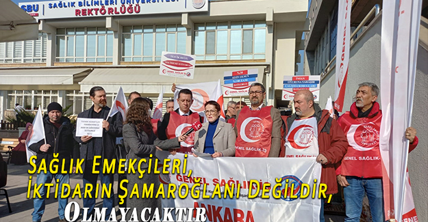 Sağlık Emekçileri, İktidarın Şamaroğlanı Değildir, Olmayacaktır