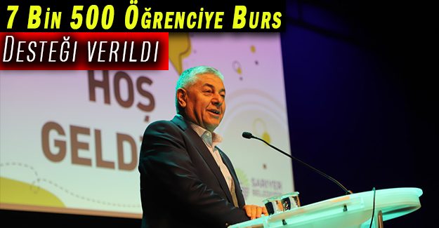 Sarıyerli Gençler 7 Bin 500 Öğrenciye Burs Desteği verildi
