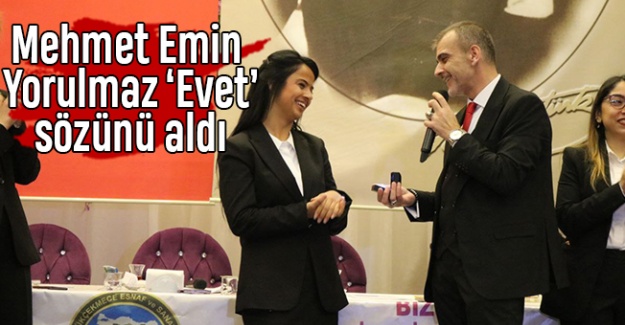 Mehmet Engin Yorulmaz ‘Evet’ Sözünü Aldı