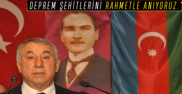 SERDAR ÜNSAL”HOCALI VE DEPREM ŞEHİTLERİNİ RAHMETLE ANIYORUZ.”
