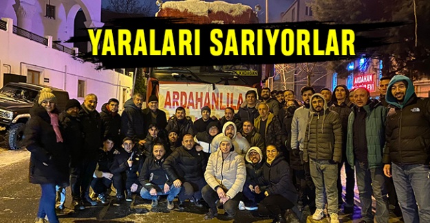 Yaralar sarılıyor