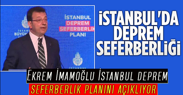 Ekrem İmamoğlu: "YEGANE IŞIĞIMIZ BİLİM"
