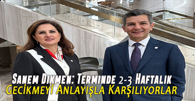 Sanem Dikmen: Terminde 2-3 Haftalık Gecikmeyi Anlayışla Karşılıyorlar