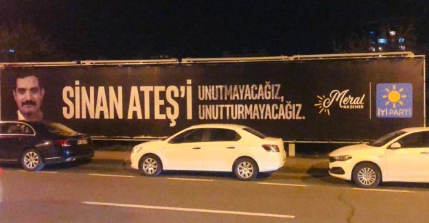 "Sinan Ateş'i unutmayacağız, unutturmayacağız"
