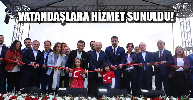 Vatandaşlara hizmet sunuldu!