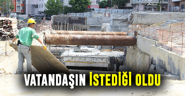 Vatandaşın istediği oldu