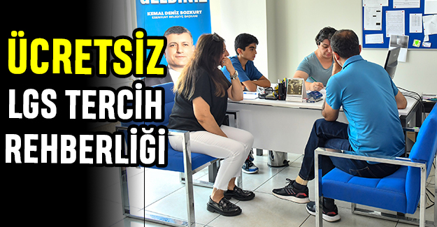 Esenyurt'ta LGS ücretsiz tercih rehberlik hizmeti