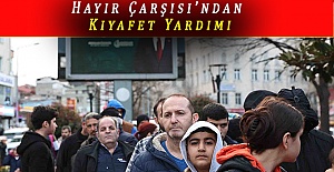 Hayır Çarşısı’ndan Kıyafet Yardımı