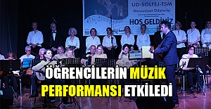 Öğrencilerin müzik performansı etkiledi