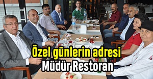 Özel günlerin adresi Müdür Restoran
